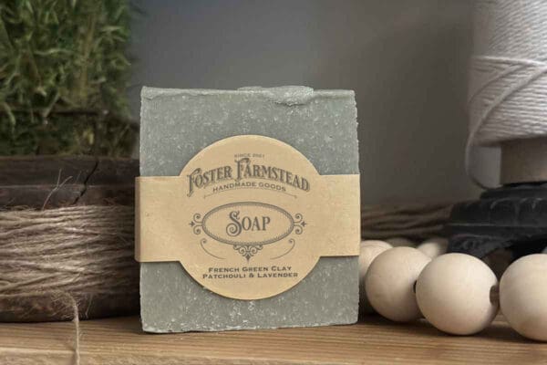 Soap - French Green Clay with Lavender & Patchouli